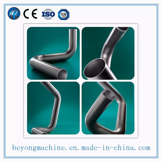 Dobradeira hidráulica de tubos CNC, máquina de dobra de tubos totalmente automática com carrinho de mão para barra sólida, máquina de dobra de tubos (GM-76CNC-2A-1S)