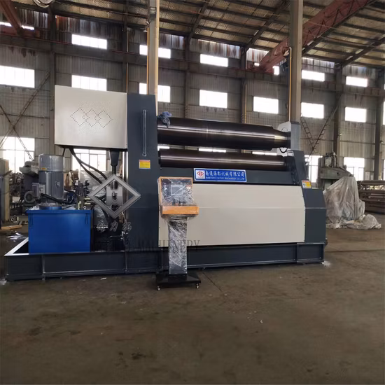 Máquina de dobrar rolos deslizantes de metal Máquina de dobrar e enrolar placas de aço