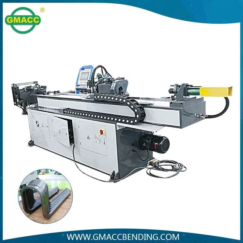GM-Sb-38CNC Máquina de dobrar tubos semi-hidráulica com certificado CE de cabeça única Máquina de dobrar tubos semi-hidráulica